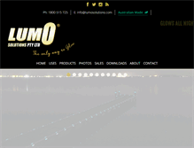 Tablet Screenshot of lumosolutions.com